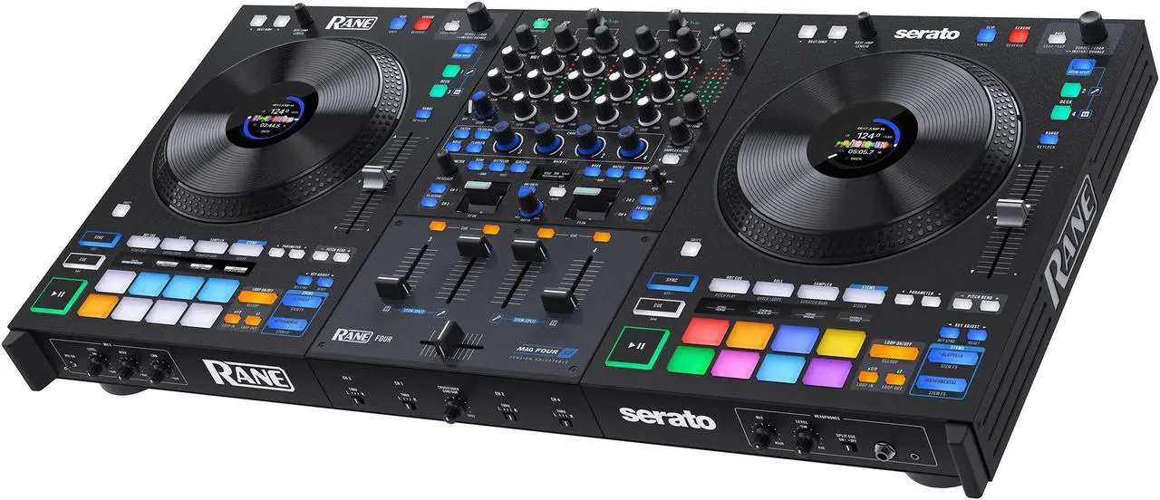 Alt view image 9 of 10 - RANE FOUR Advanced Four-Channel Stems DJ Controller Black