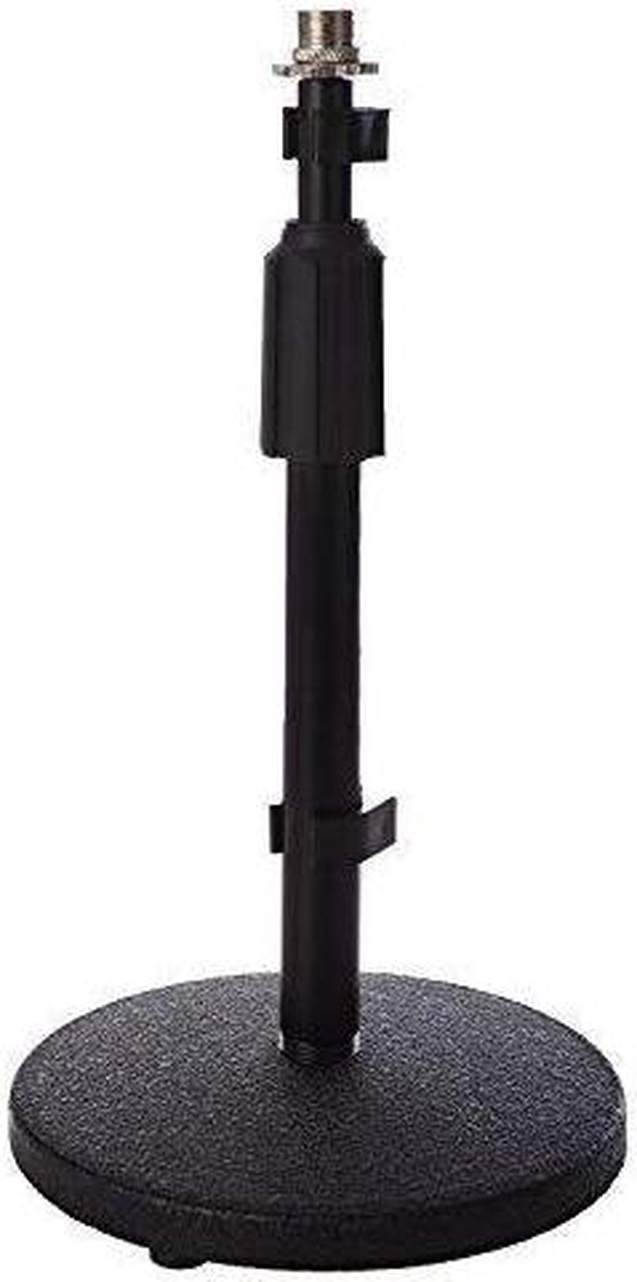 Alt view image 3 of 3 - LyxPro DKS-1 Adjustable Height Microphone Desk Stand Weighted Base 3/8"-5/8"