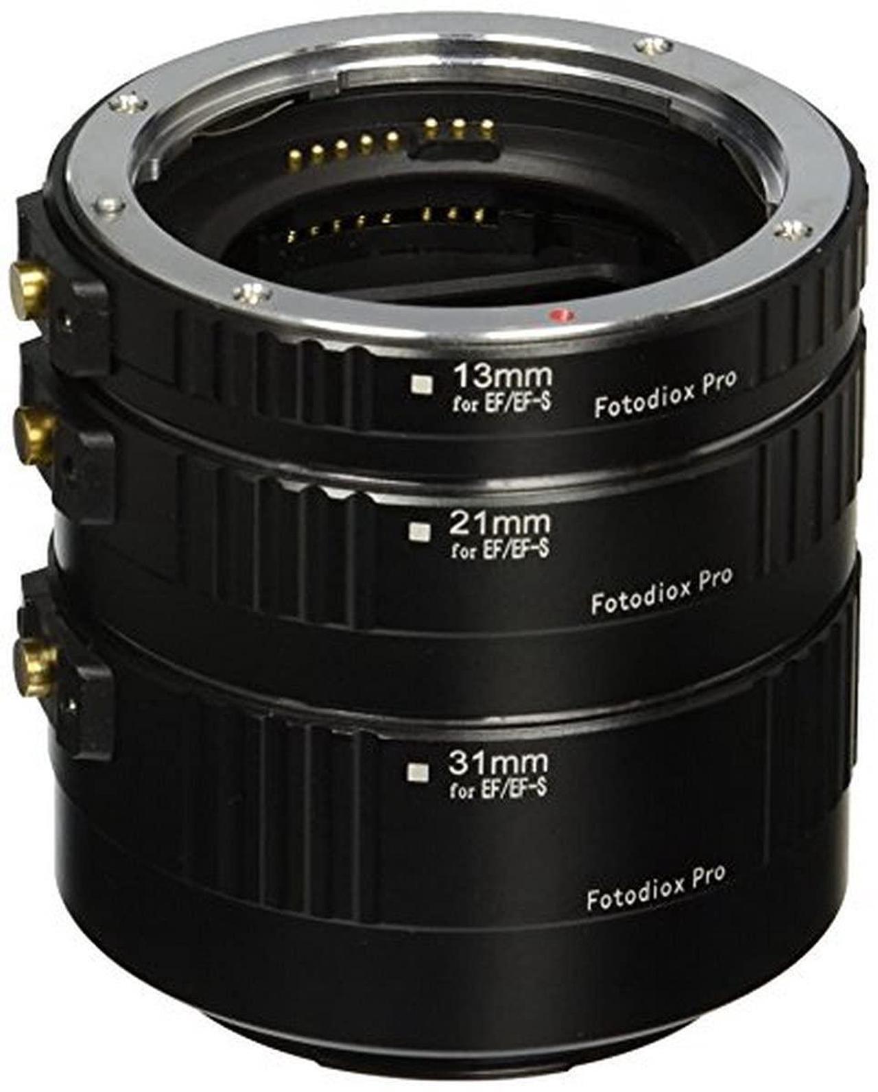 Alt view image 6 of 6 - Fotodiox Pro Automatic Macro Extension Tube Kit for Canon EOS EF/EF-s Camera