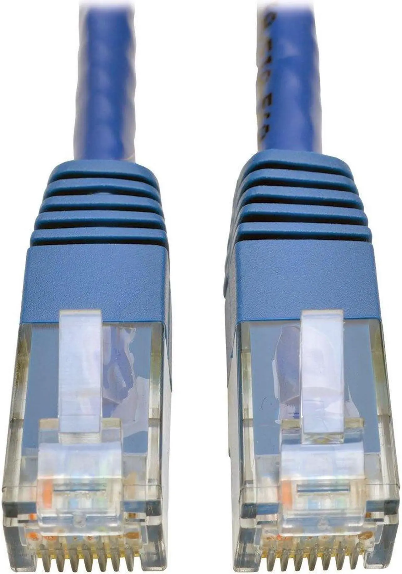 Alt view image 12 of 12 - TRIPP LITE N200-005-BL 5 ft. Cat 6 Blue Cat6 Gigabit Molded Patch Cable RJ45 M/M 550MHz 24 AWG Blue 5'