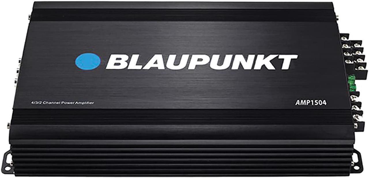 Alt view image 9 of 9 - Blaupunkt 1500W 4-Channel, Full-Range Amplifier (AMP1504)