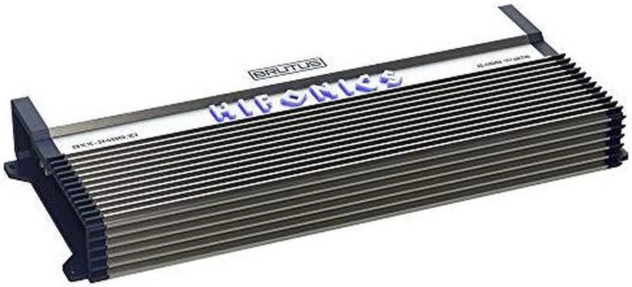 Alt view image 15 of 15 - Hifonics BXX2400.1D Brutus Class D Mono Subwoofer Amplifier