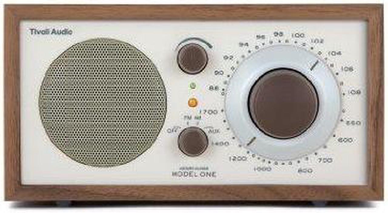 Alt view image 2 of 2 - tivoli audio model one m1cla am / fm table radio, classic / walnut