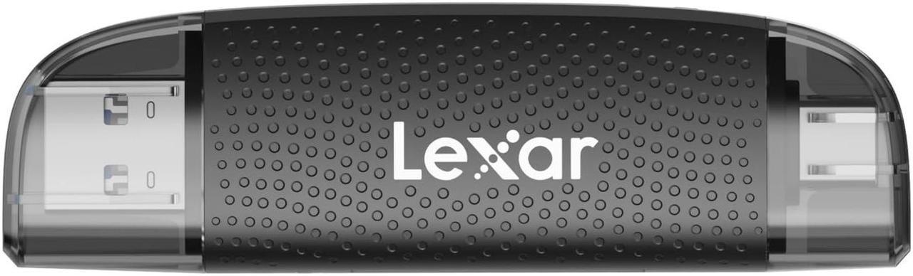 Lexar Dual-Slot Usb-A/C Reader  Up To 205Mb/S Transfer Speed  Supports Sd And Microsd Cards (Lrw310X-Bnbng)