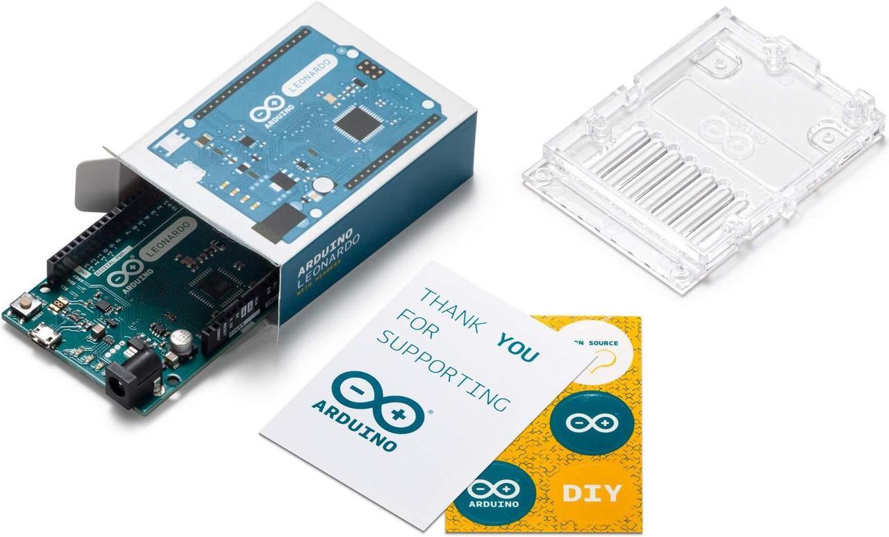 Alt view image 6 of 6 - Arduino Leonardo with Headers