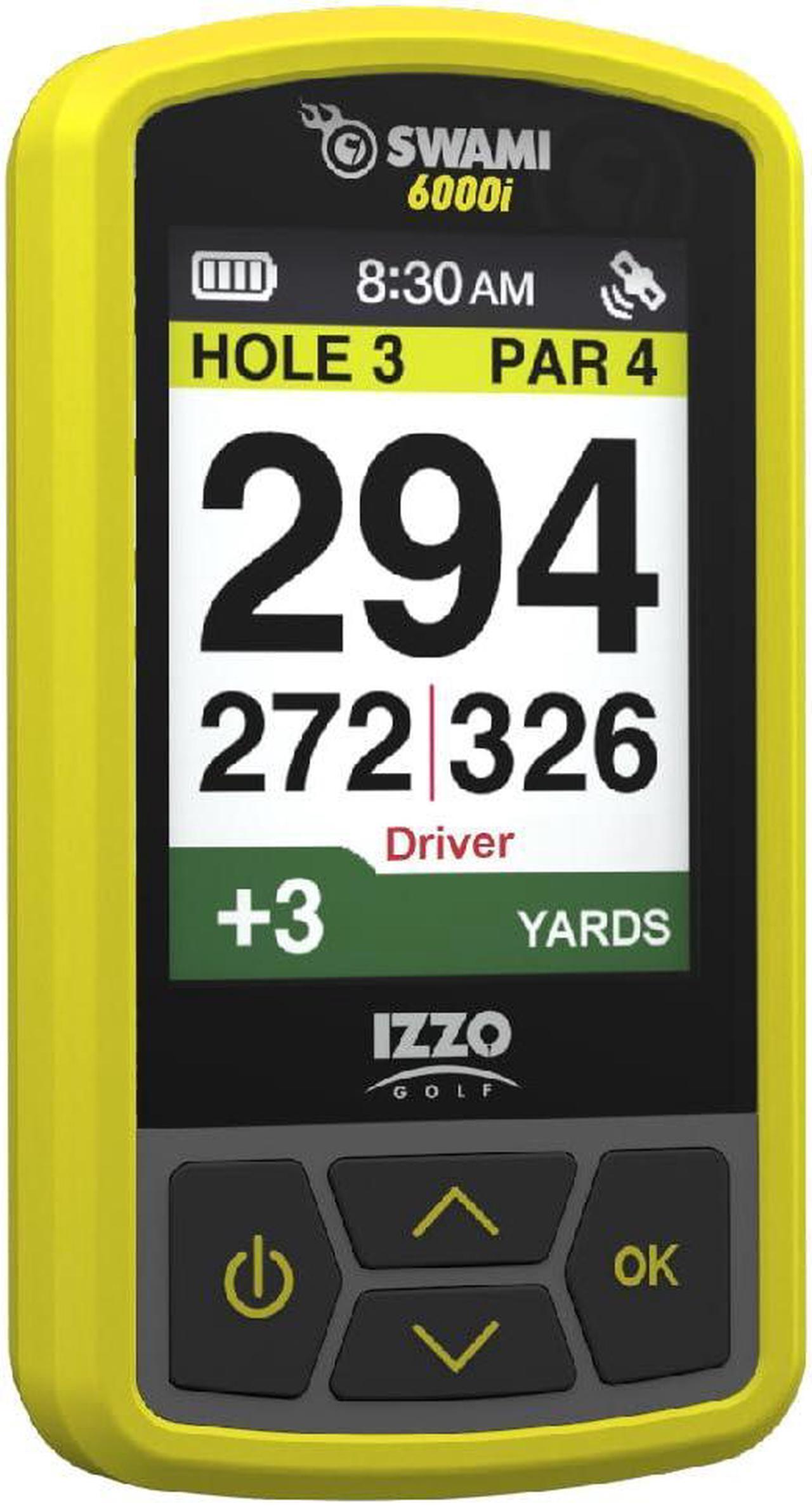 Main image of Izzo Swami 6000 Handheld Golf Gps Water-Resistant Color Display With 38 000 Course Maps & Scorekeeper Model May Vary