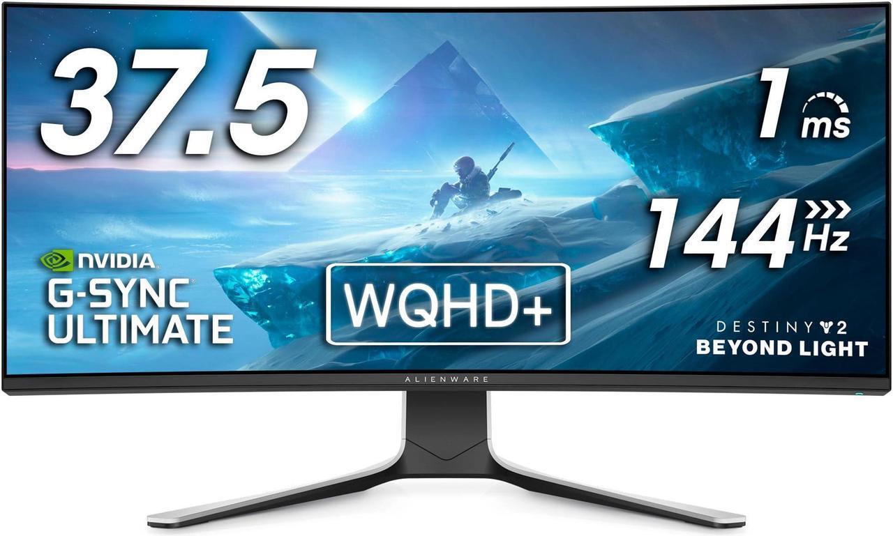 Alt view image 16 of 16 - Alienware Ultrawide Curved Gaming Monitor - 38-Inch WQHD Display, White - AW3821DW