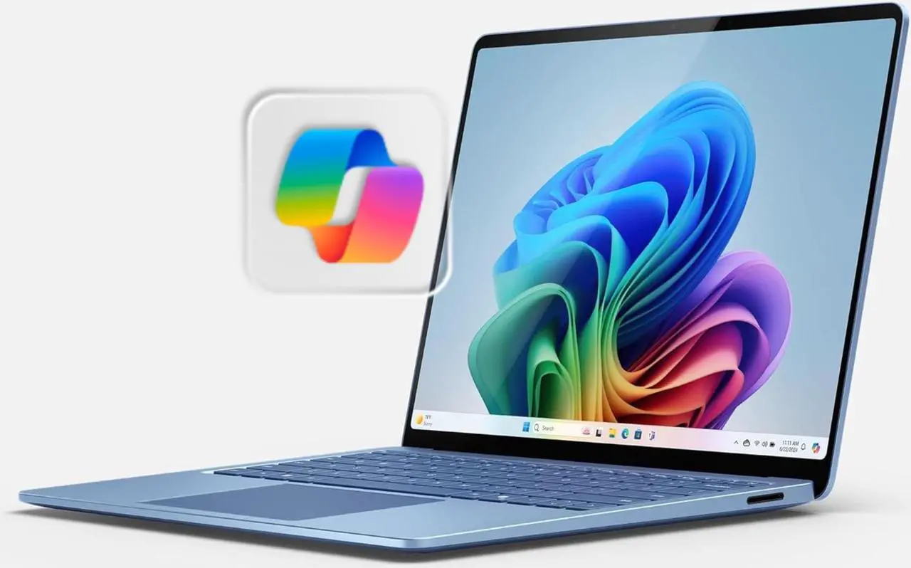 Alt view image 8 of 8 - Microsoft Surface Laptop Copilot+ PC 13.8" Touchscreen Snapdragon X Elite 16GB RAM 1TB SSD (7th Edition) Sapphire