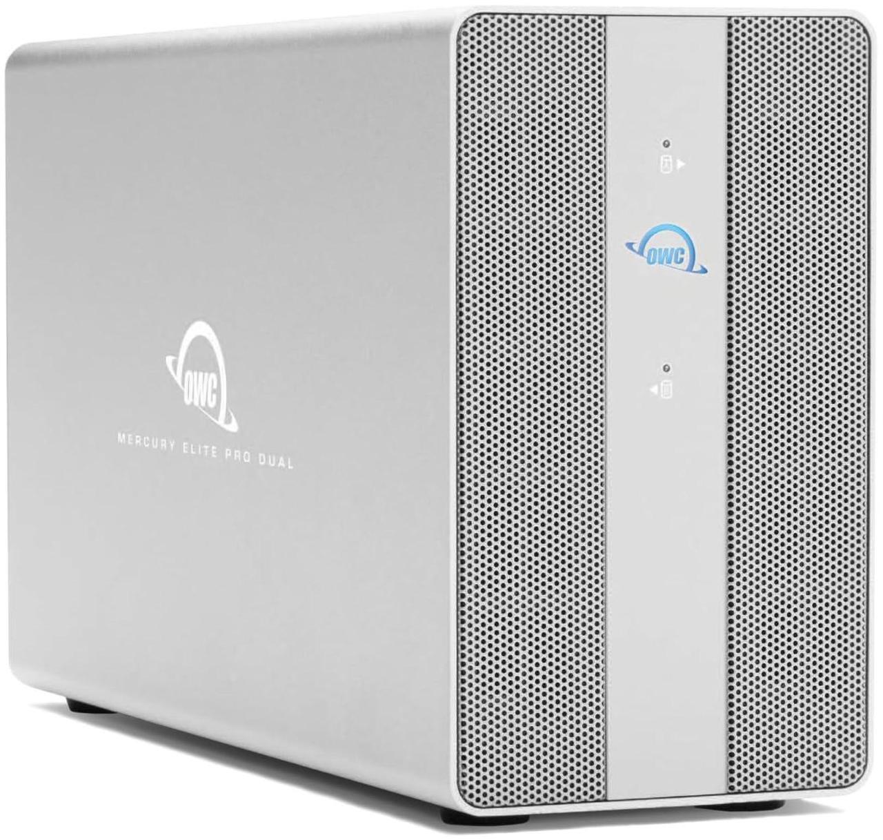 Alt view image 6 of 11 - owc 8tb ssd mercury elite pro dual usb-c w/ 3 port hub