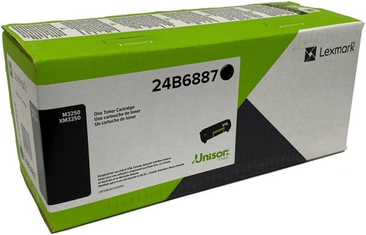 Alt view image 4 of 4 - Lexmark 24B6887 BLACK TONER CARTRIDGE