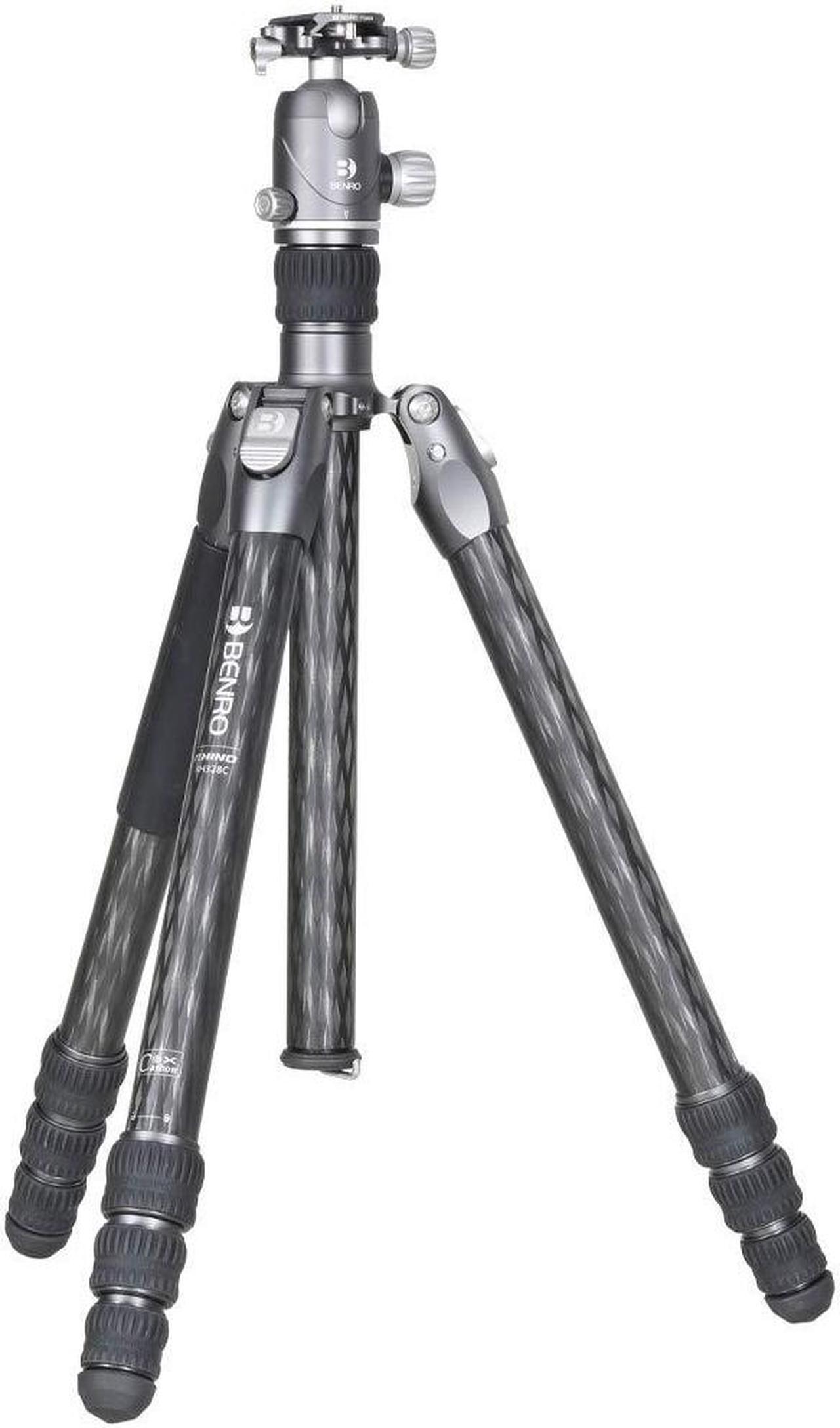 Alt view image 14 of 14 - Benro Rhino Carbon Fiber Three Series Travel Tripod with VX30 Head