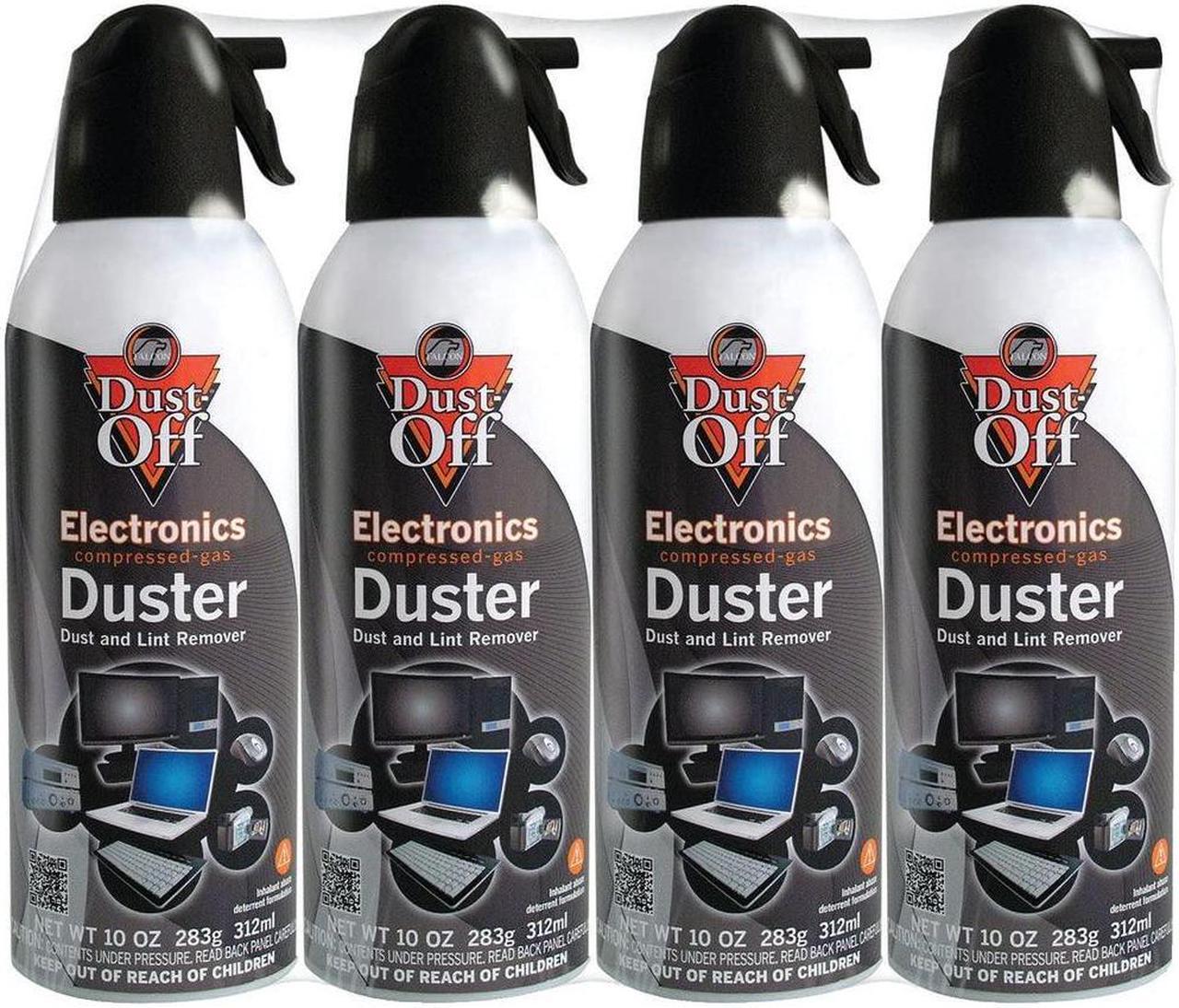 Alt view image 9 of 9 - Dust-Off DPSXL4A 10oz Electronics Dusters, 4 pk