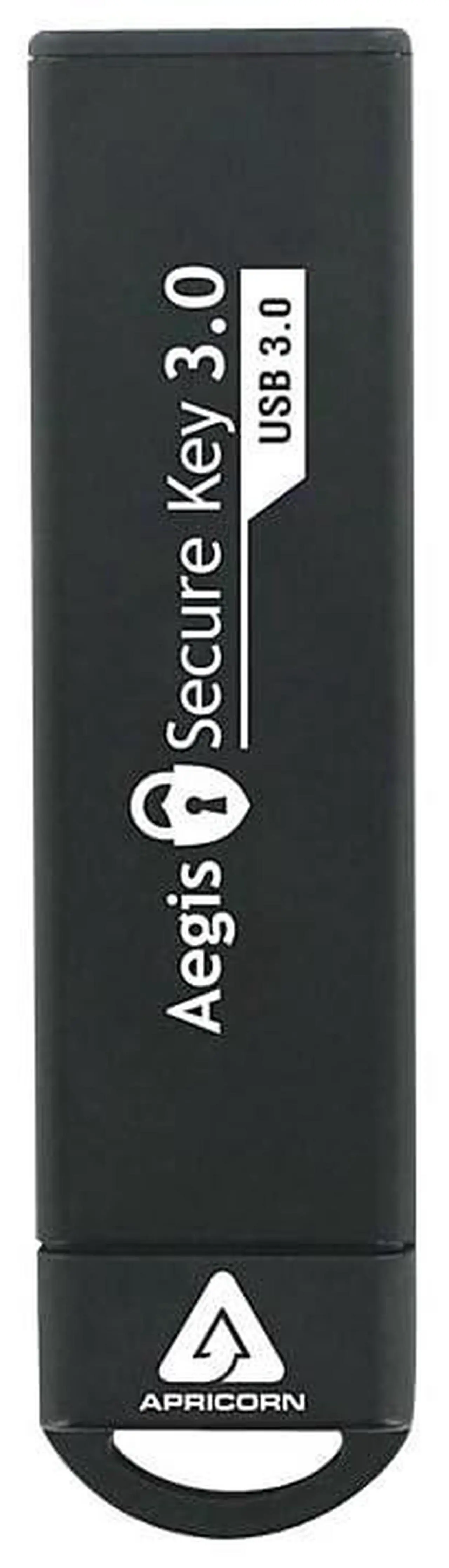 Alt view image 15 of 16 - Apricorn 16GB Aegis Secure Key USB 3.0 Flash Drive - 16 GB - USB 3.0 - 195 MB/s Read Speed - 162 MB/s Write Speed - 256-bit AES  ASK3-16GB