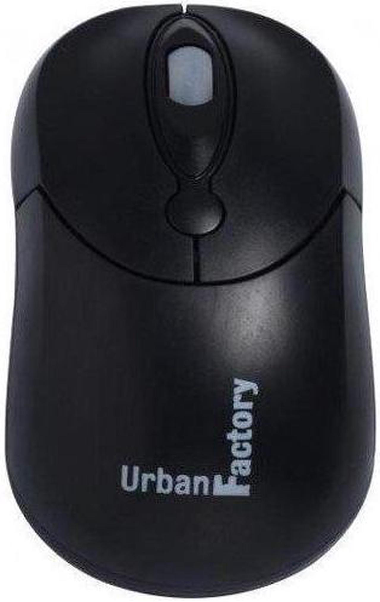 Alt view image 5 of 5 - URBAN FACTORY BCM01UF BLACK MOUSE USB WIRED