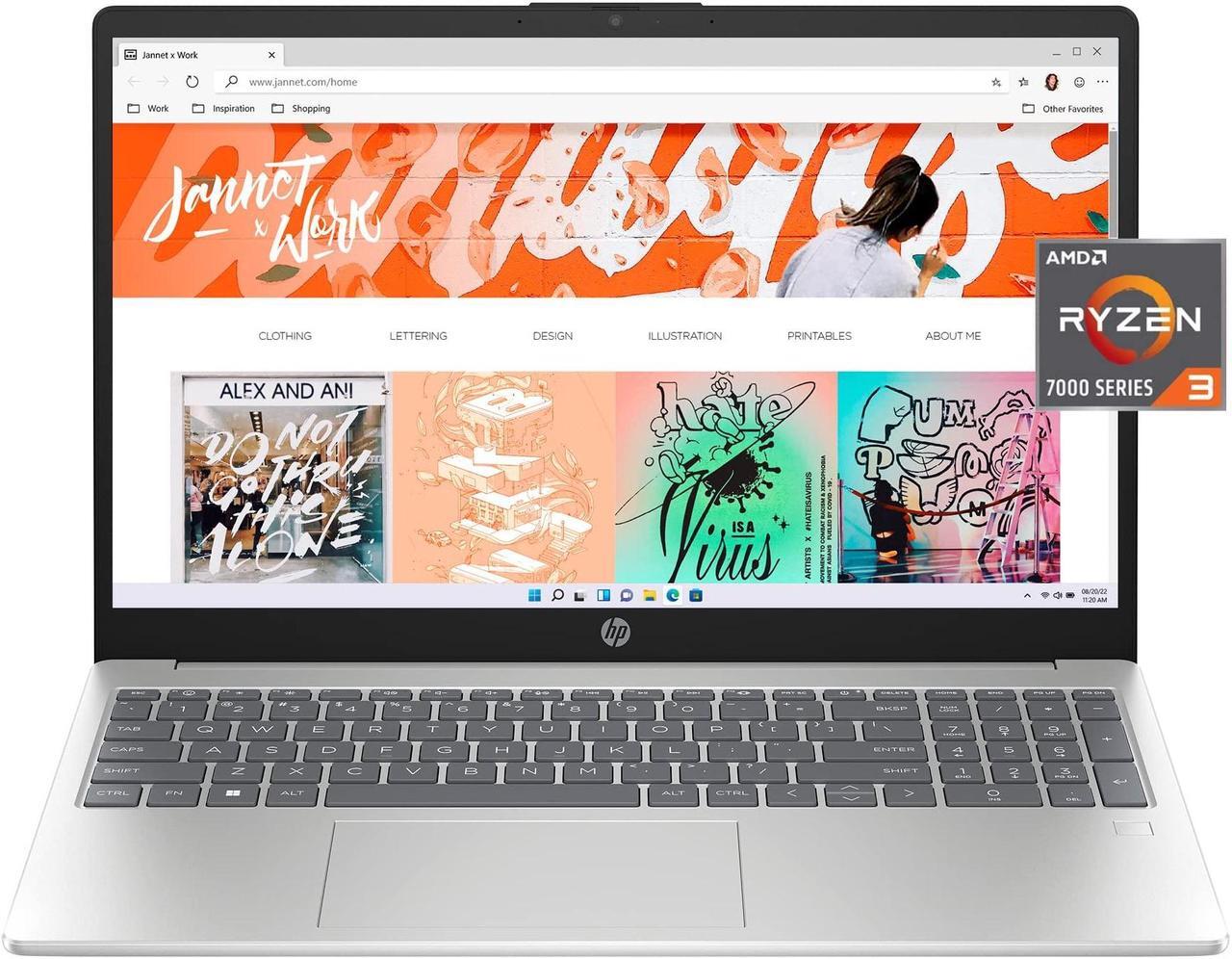 Main image of 15""  Ryzen 3-7320U 8G 256GB SS|AMD R3-7320U Quad-Core; up to 4.1 GHz max boost clock; 4MB L3 cache; 8GB LPDDR5-5500 MHz RAM (onboard); memory slot not user accessible; AMD Radeon Graphics; 256 GB PCI