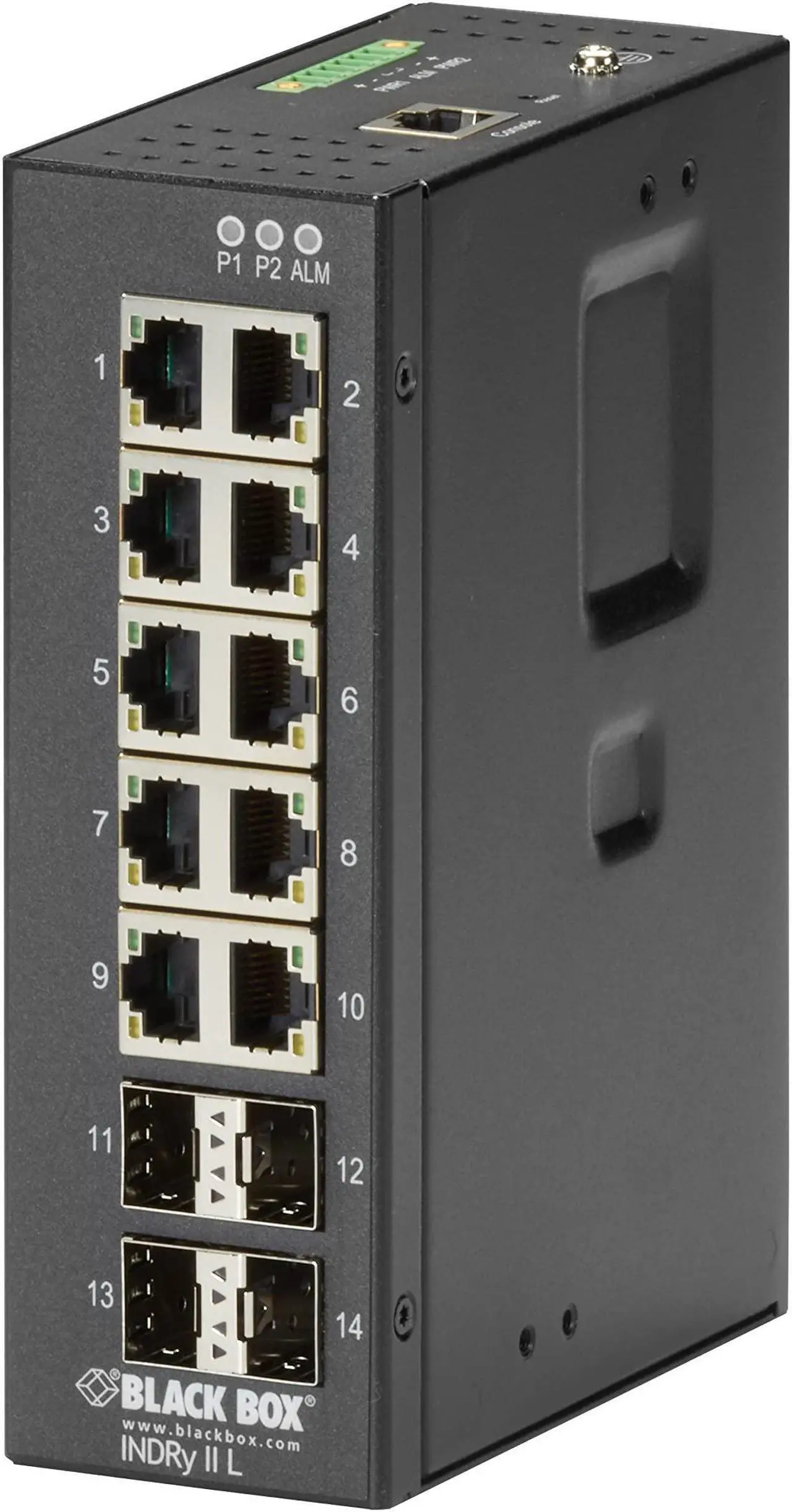 Alt view image 8 of 12 - BLACK BOX LIG1014A GIGABIT ETHERNET (1000-MBPS) EXTREME TEMPERATURE MANAGED SWITCH - (10) 10/100/10