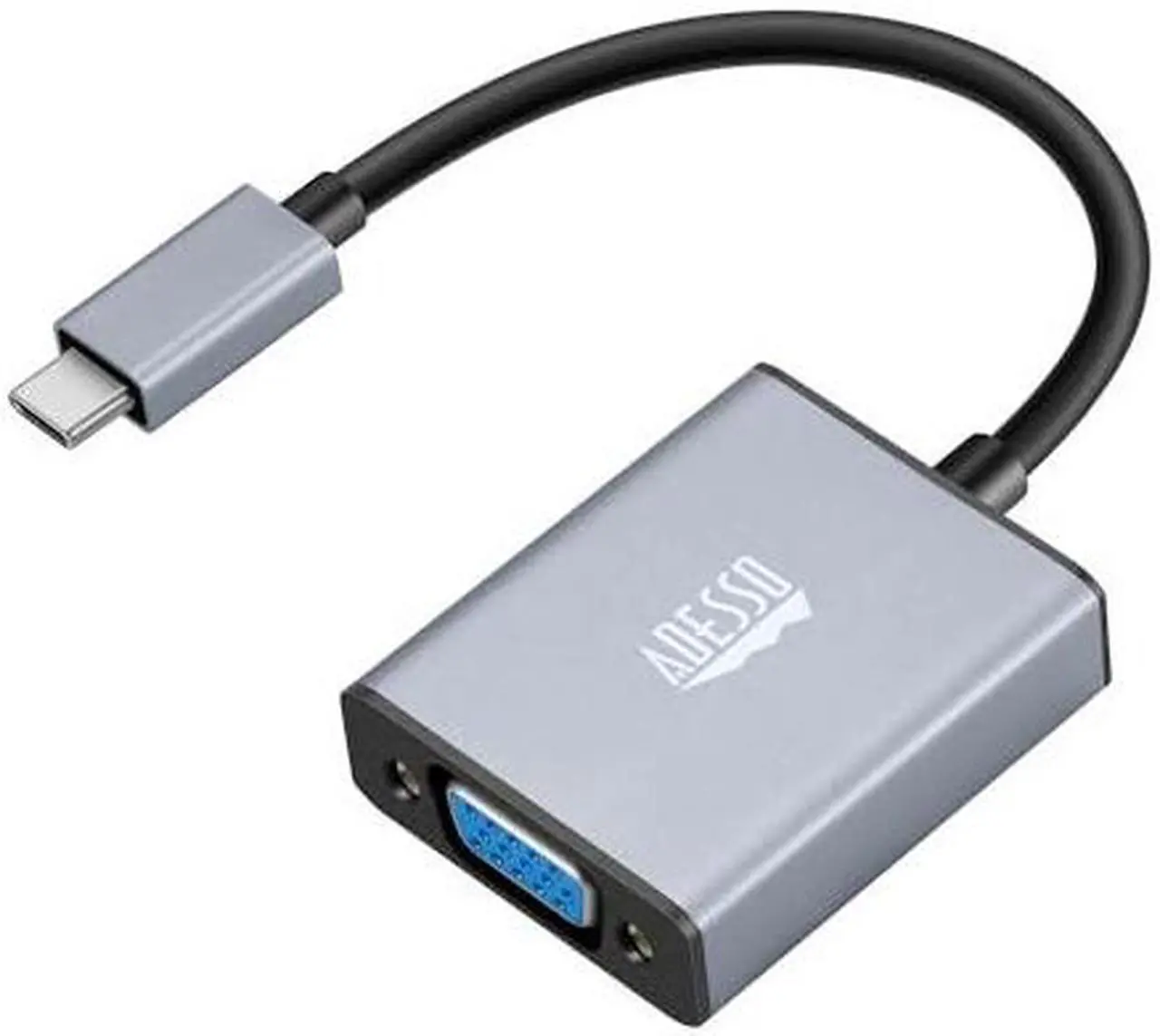 Alt view image 15 of 15 - Adesso USB-C to VGA Adapter