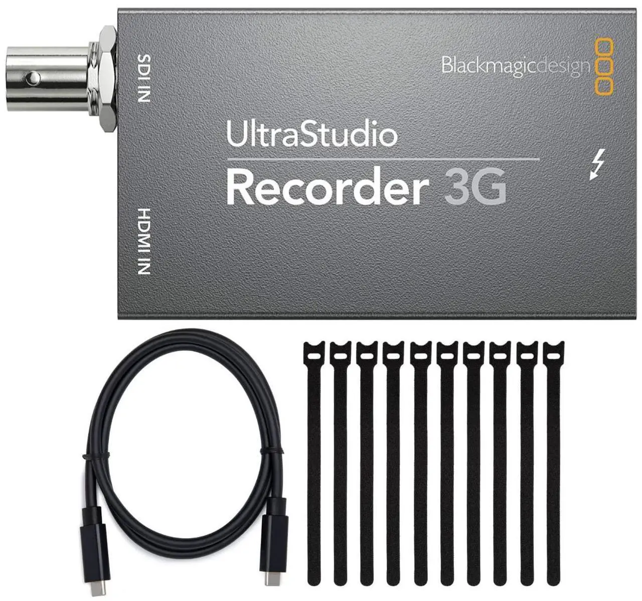 Alt view image 8 of 8 - Blackmagic Design UltraStudio Recorder 3G Capture Device with Accessory Bundle