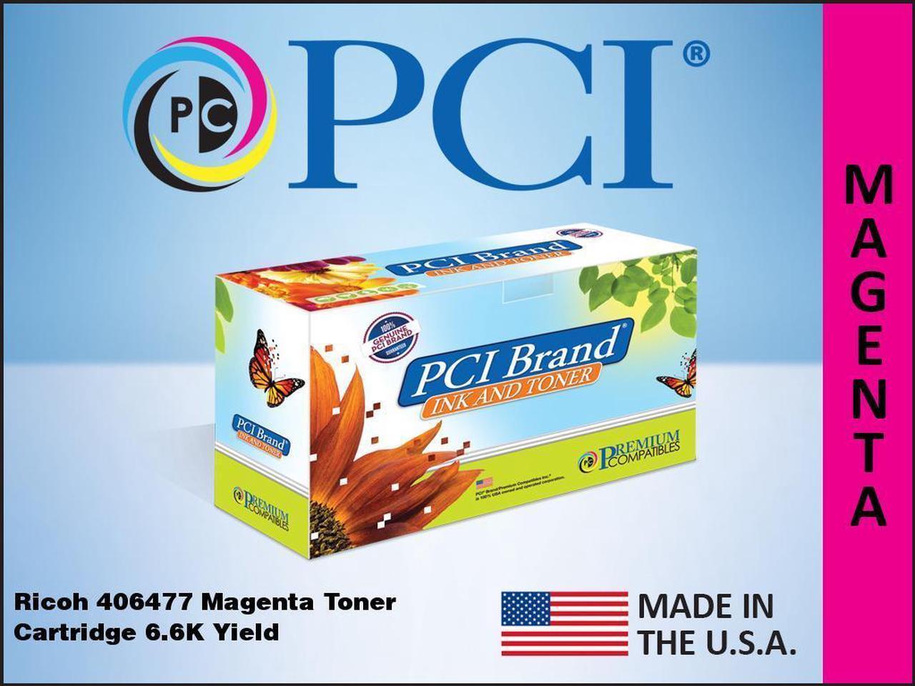 Alt view image 5 of 5 - Pci Ricoh 406477 Magenta Toner Cartridge