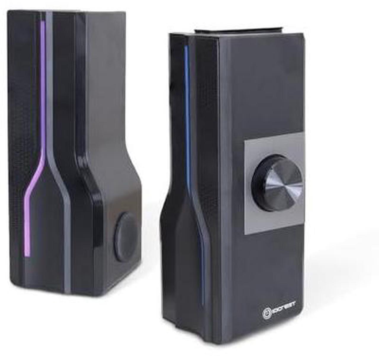 Alt view image 8 of 8 - Desktop USB Powered 2-1 RGB Stereo Sound Bar