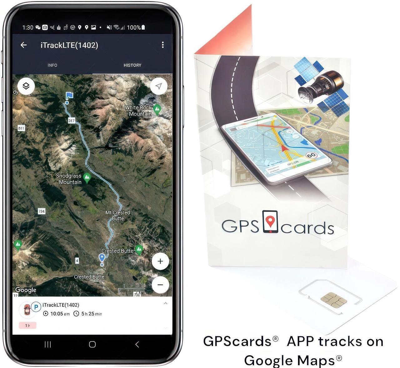 Alt view image 3 of 3 - Global SIM Card for Xeelectech XE103 Location Finder + GPS System Service