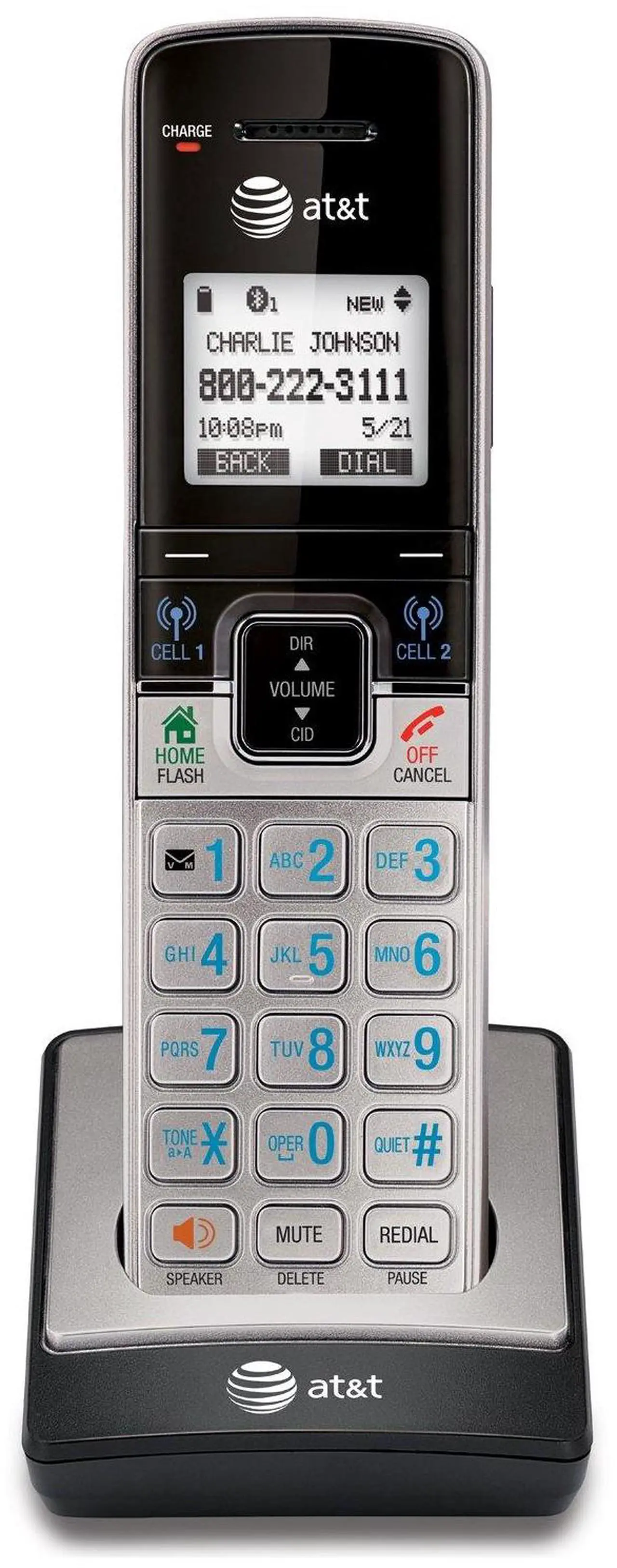 Alt view image 10 of 10 - AT&T TL90073 Extra Handset / Charger