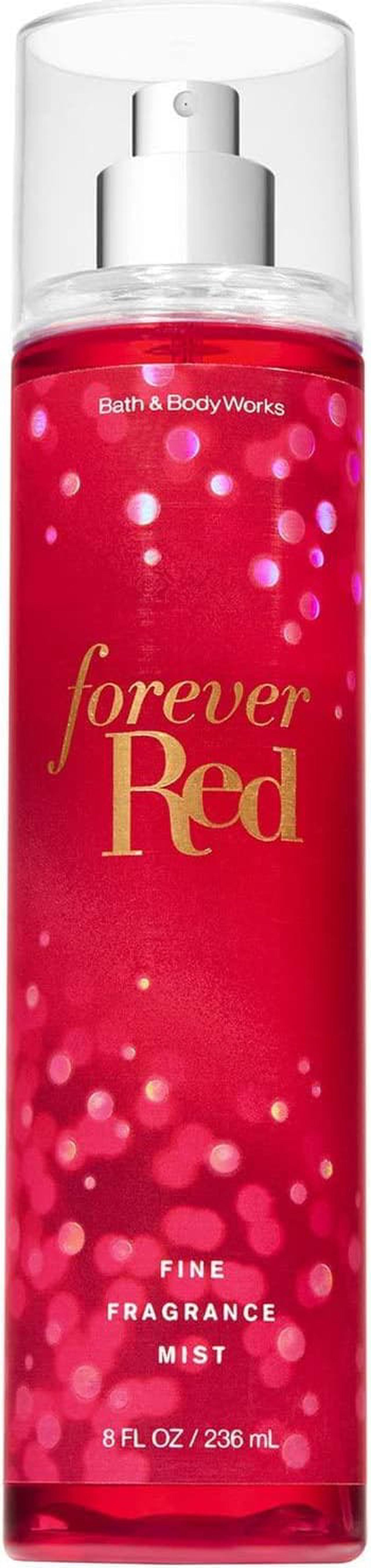 bath & body works forever red fine fragrance mist, 8.0 fl oz packaging may vary