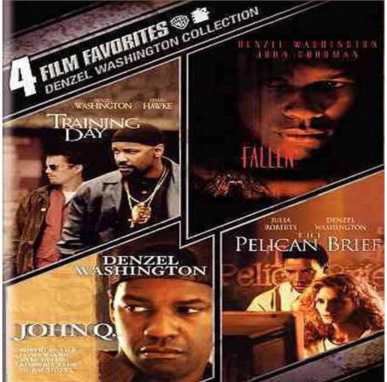 Main image of STUDIO DISTRIBUTION SERVI 4 FILM FAVORITES-DENZEL WASHINGTON (DVD/TRAINING D/JOHN Q/FALLEN/PELICAN B) D190391D