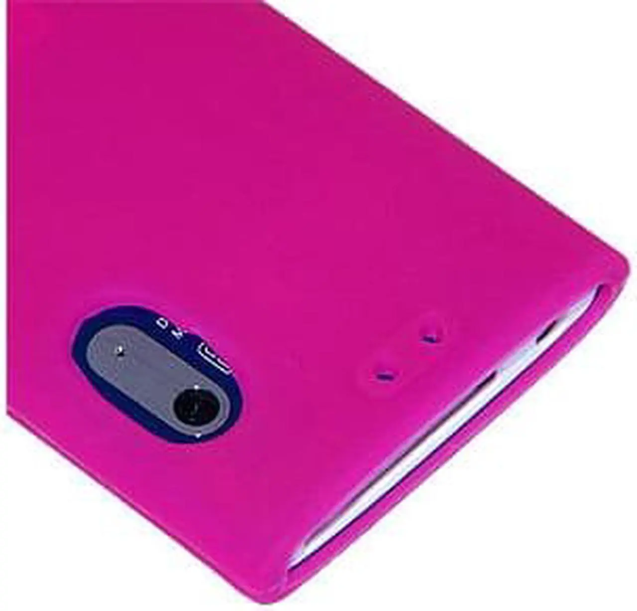Alt view image 2 of 9 - Amzer Silicone Skin Jelly Case - Hot Pink For iPod Nano 5th Gen