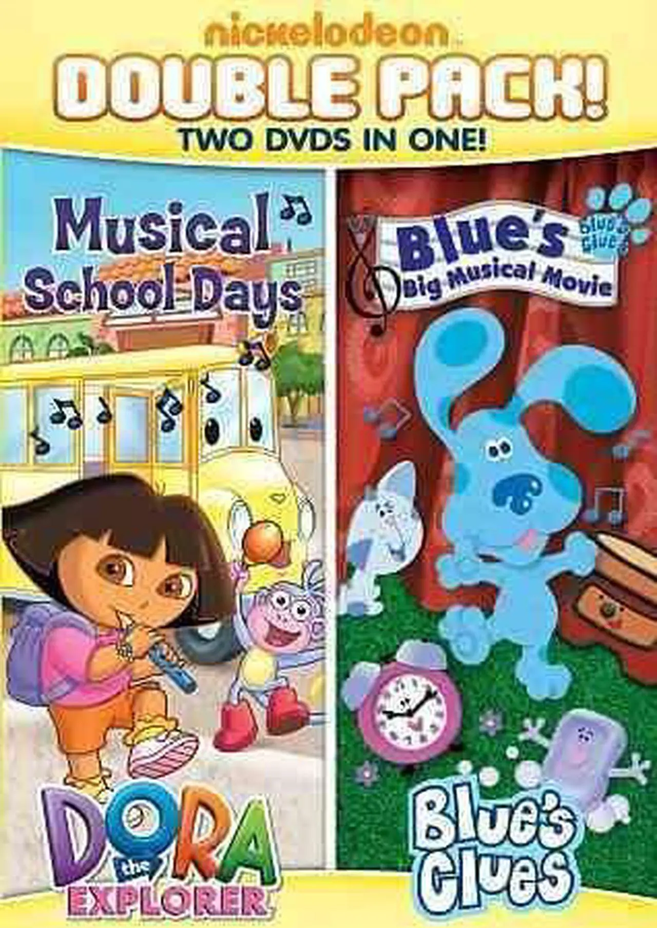 Alt view image 2 of 3 - Dora & Blues Clues Double Feature: Musical Days & Blue's Big Musical Movie DVD