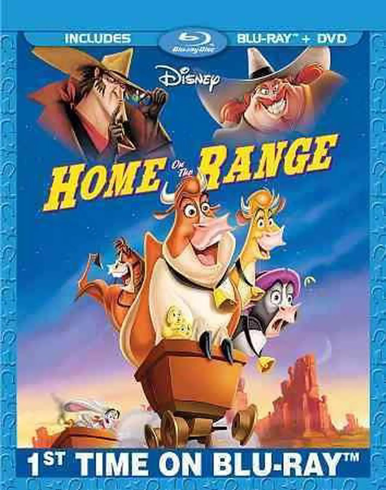 Alt view image 2 of 3 - BUENA VISTA HOME VIDEO HOME ON THE RANGE (BLU-RAY/DVD/2 DISC COMBO/WS) BR109755