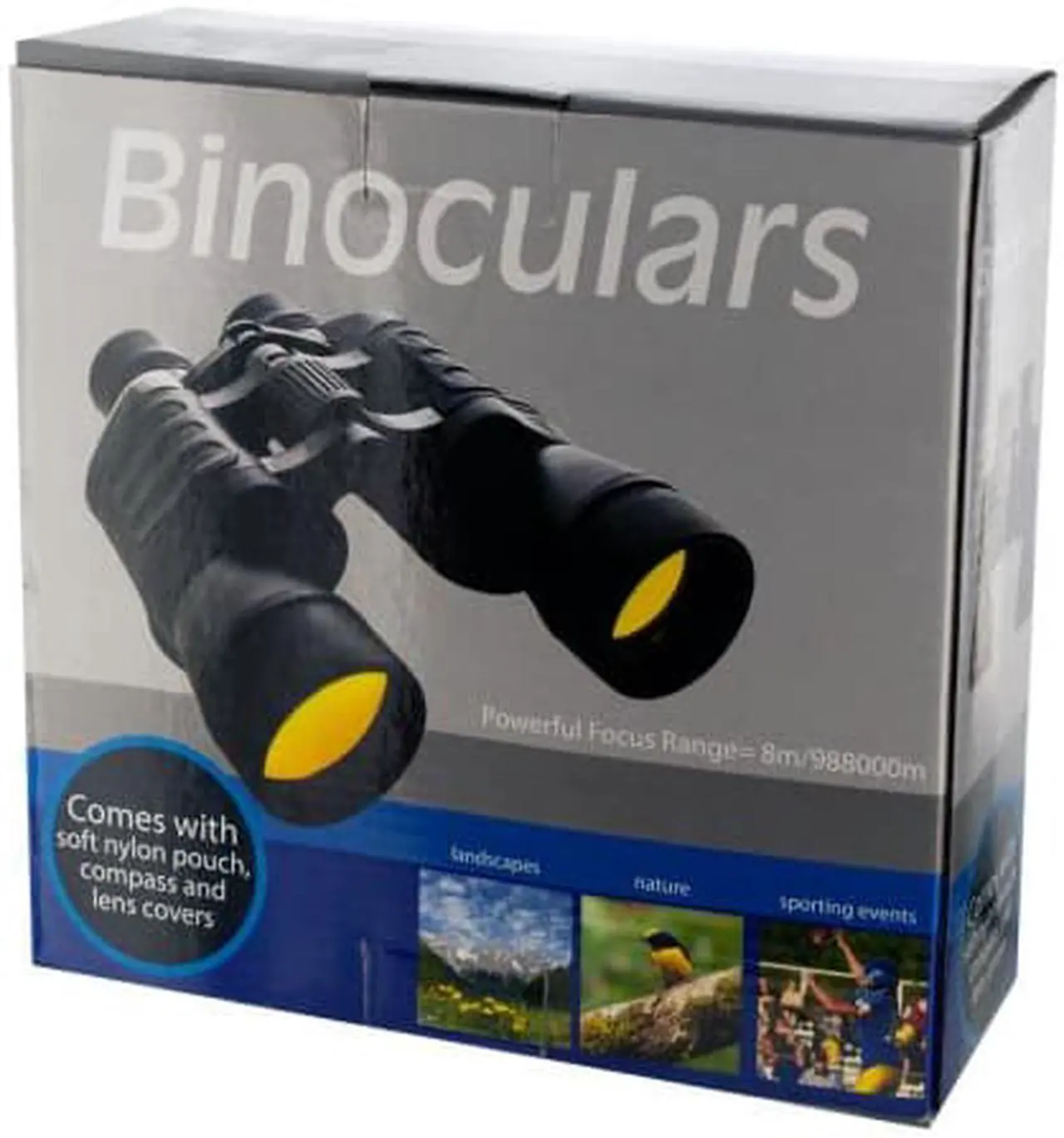 Alt view image 5 of 7 - Binoculars with compass