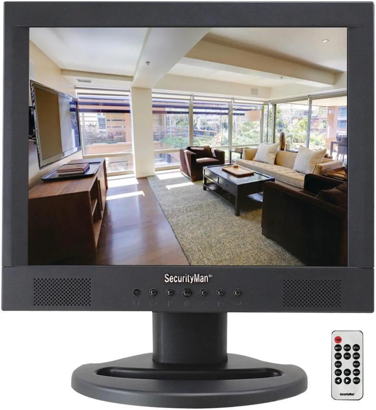Alt view image 4 of 7 - SECURITYMAN SM-1580 PROFESSIONAL 15" LCD CCTV COLOR MONITOR WITH SPEAKER