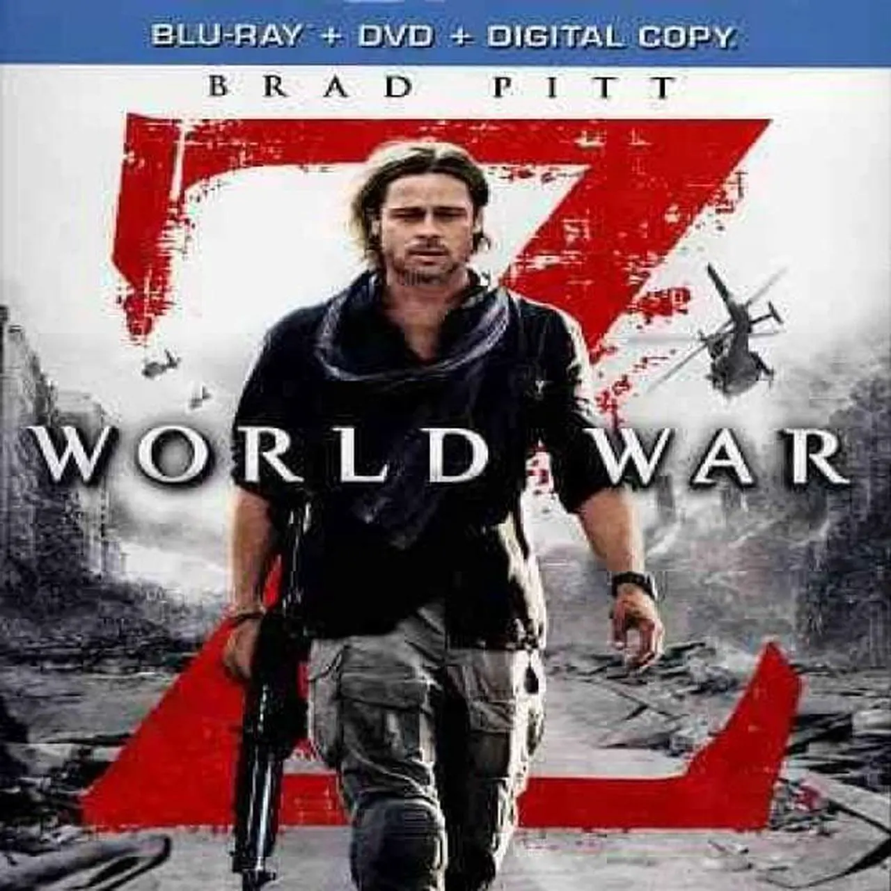 Alt view image 2 of 5 - World War Z Blu-Ray Combo Pack Blu-Ray/DVD/Digital Copy