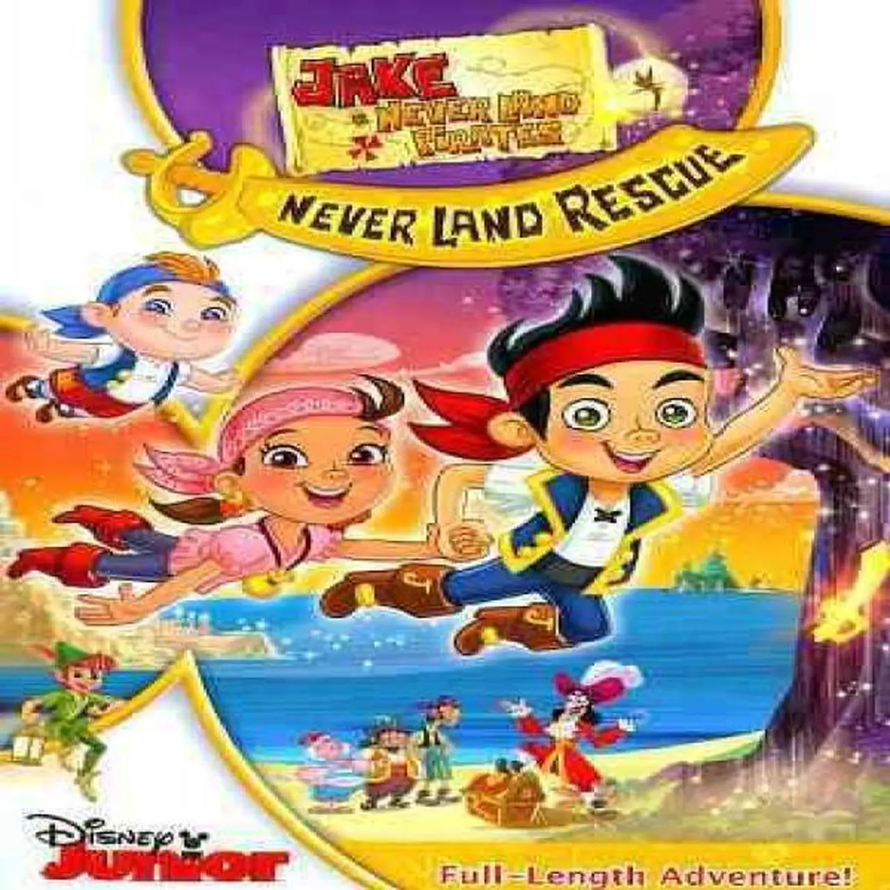 Alt view image 2 of 5 - Disney Jake and the Never Land Pirates: Jake's Never Land Rescue DVD