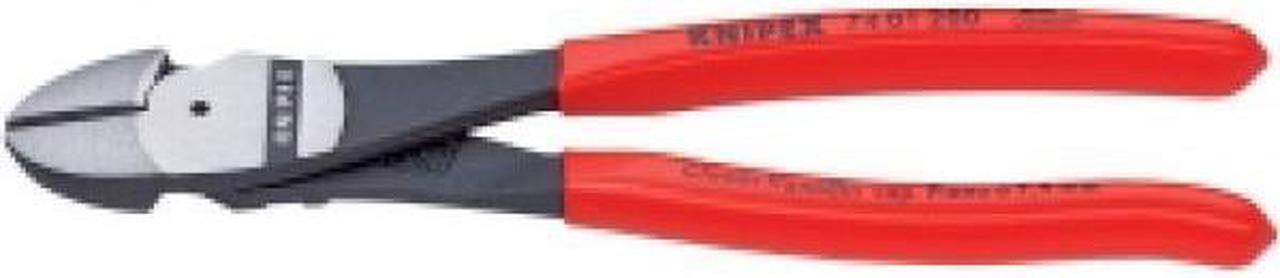 Alt view image 4 of 6 - Diagonal Pliers, High Leverage, 8 In L, Red