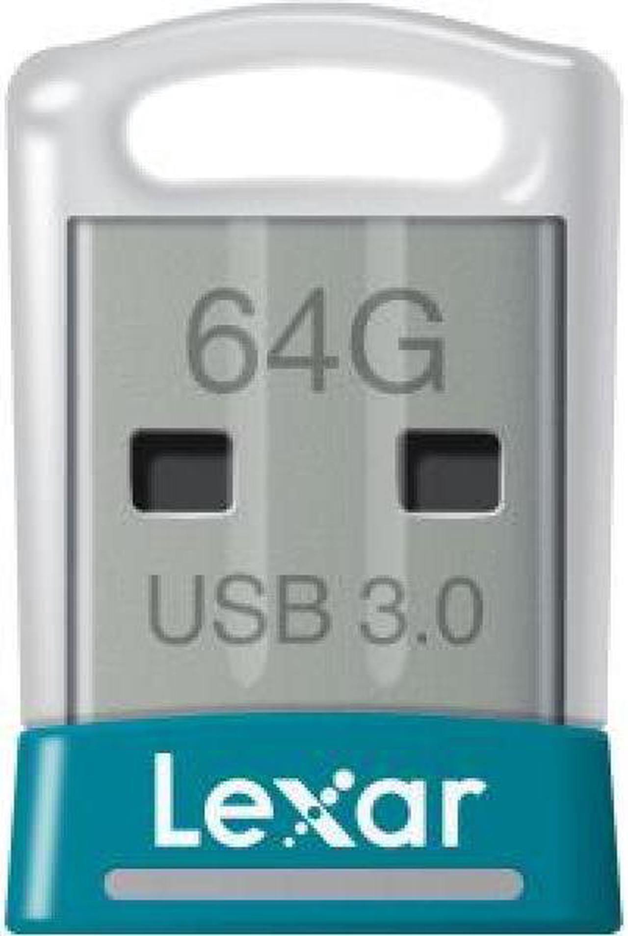 Lexar 64GB JumpDrive S45 USB 3.0 Flash Drive, Speed Up to 150MB/s (LJDS45-64GABNL)