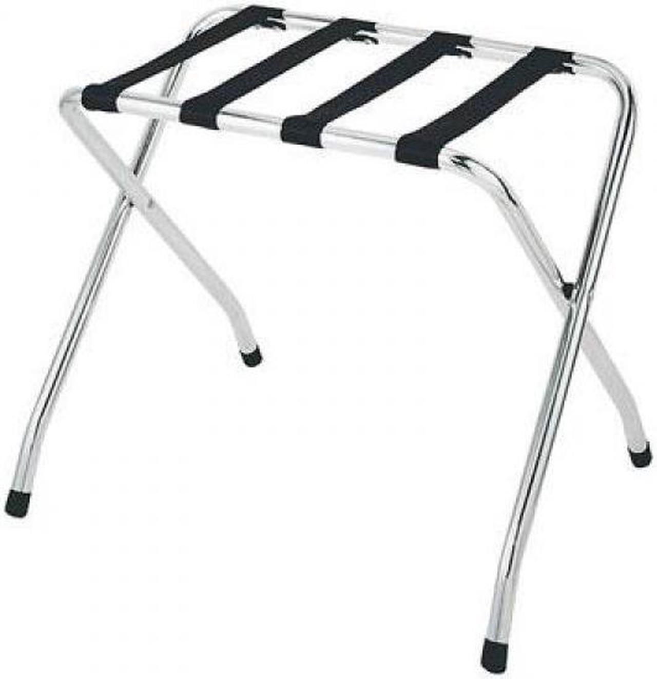 Alt view image 7 of 10 - Whitmor 6060-430 Chrome Luggage Rack