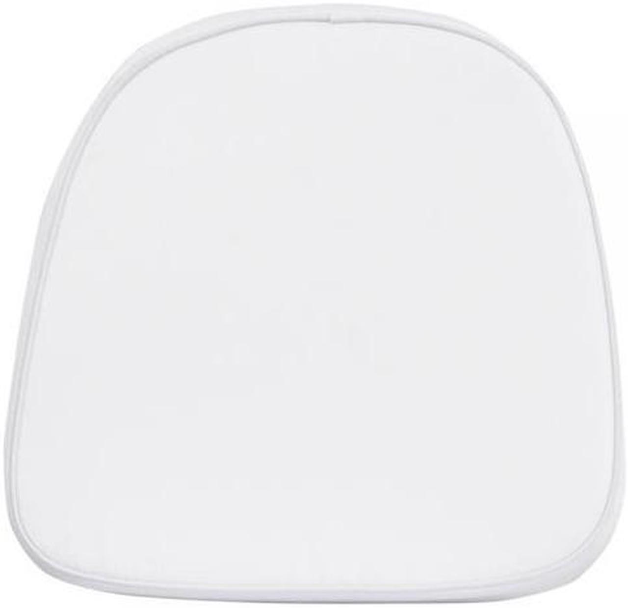 Alt view image 3 of 12 - Kids Soft White Fabric Chiavari Chair Cushion