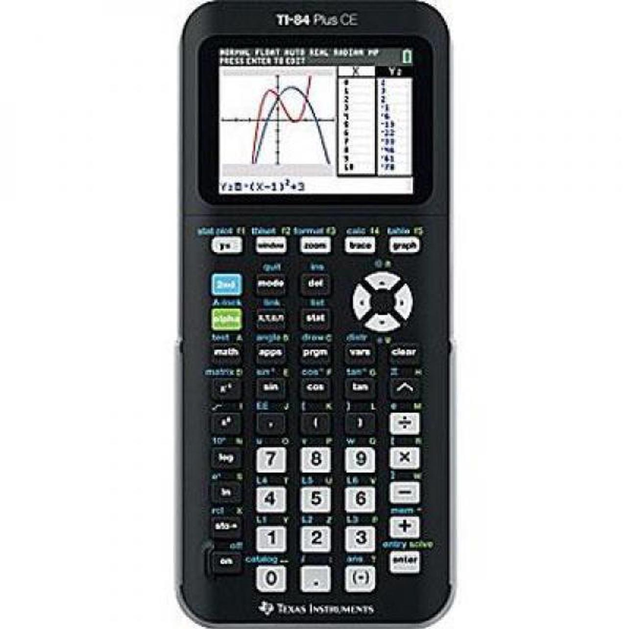 Alt view image 2 of 20 - Ti84 Plus Ce Graphing Black