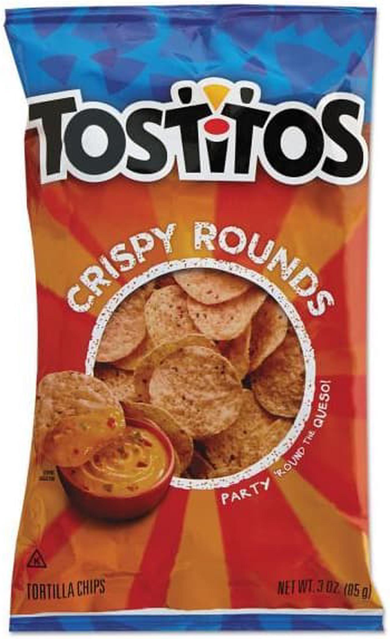Main image of Tortilla Chips Crispy Rounds, 3 Oz Bag, 28/carton