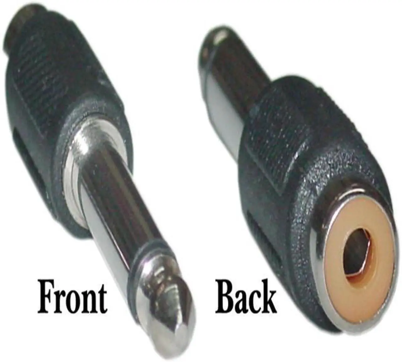 Alt view image 2 of 4 - Cable Wholesale Mono to RCA adapter 1/4 inch Mono Male / RCA Female