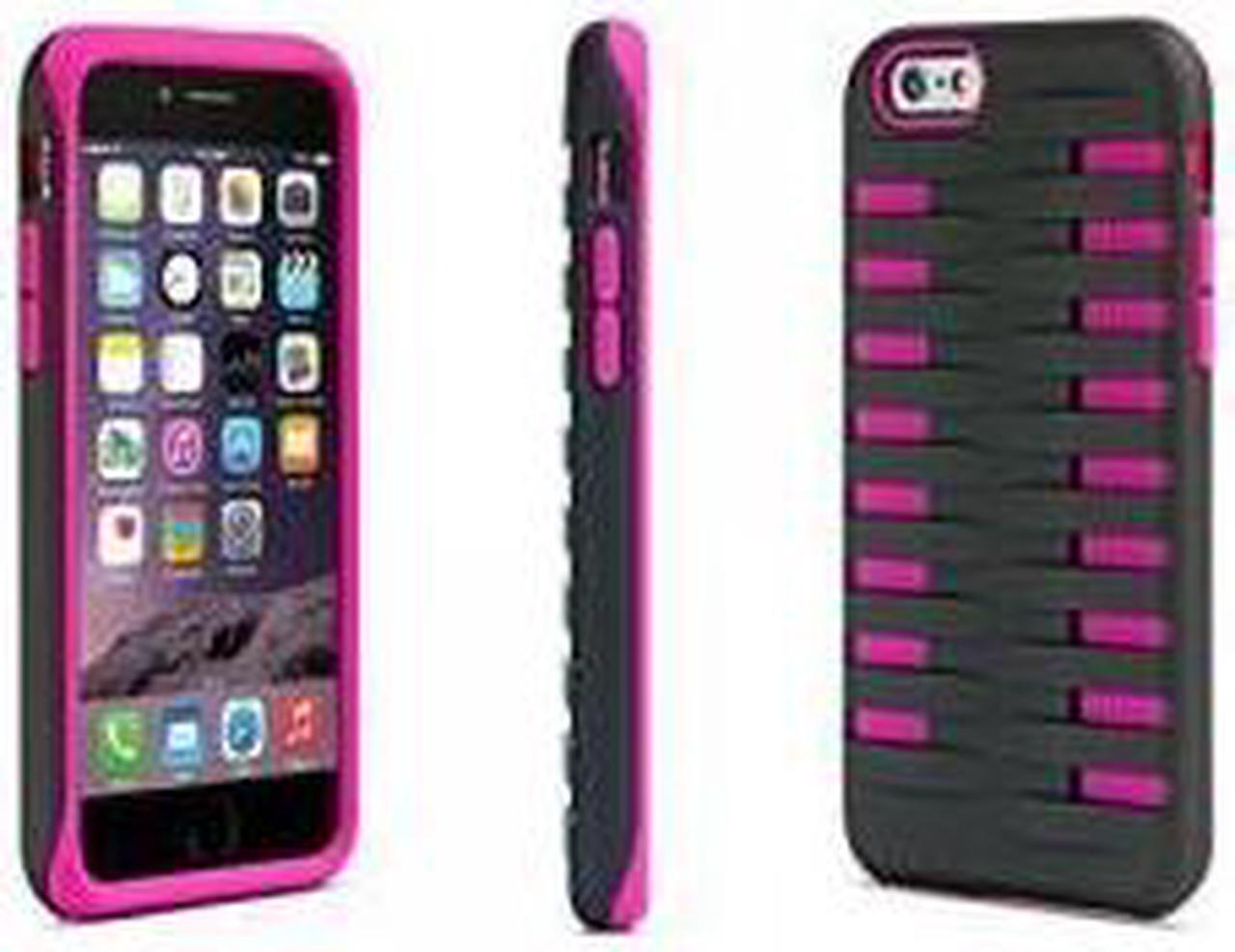 Alt view image 2 of 5 - URGE Basics Black/Pink Cobra iPhone 6 Case UG-IP6SHOC-BPNK