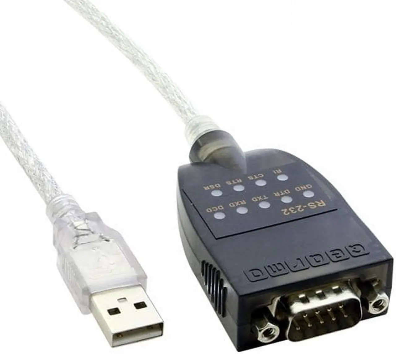 Alt view image 8 of 8 - Gearmo USB to RS-232 Serial Adapter w/ LED Indicators & Windows 11 Support