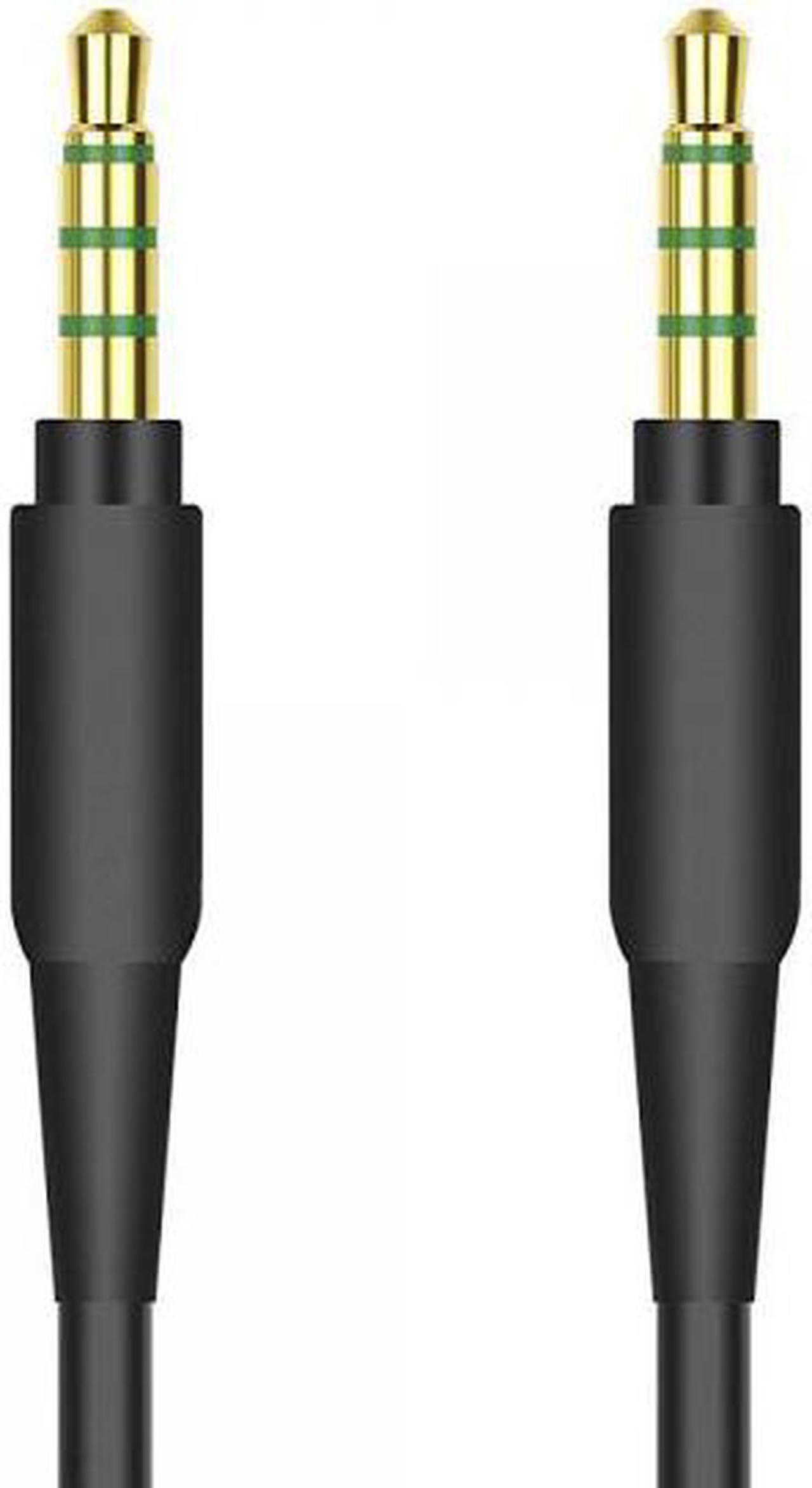 Main image of Geekria QuickFit Audio Cable Compatible with Sony WH-1000XM5 1000XM4 1000XM3 XB910N XB900N CH710N CH700N H910N MDR-XB950BT 1AM2 Cable, 3.5mm Aux Replacement Stereo Cord (4 ft / 1.2 m)