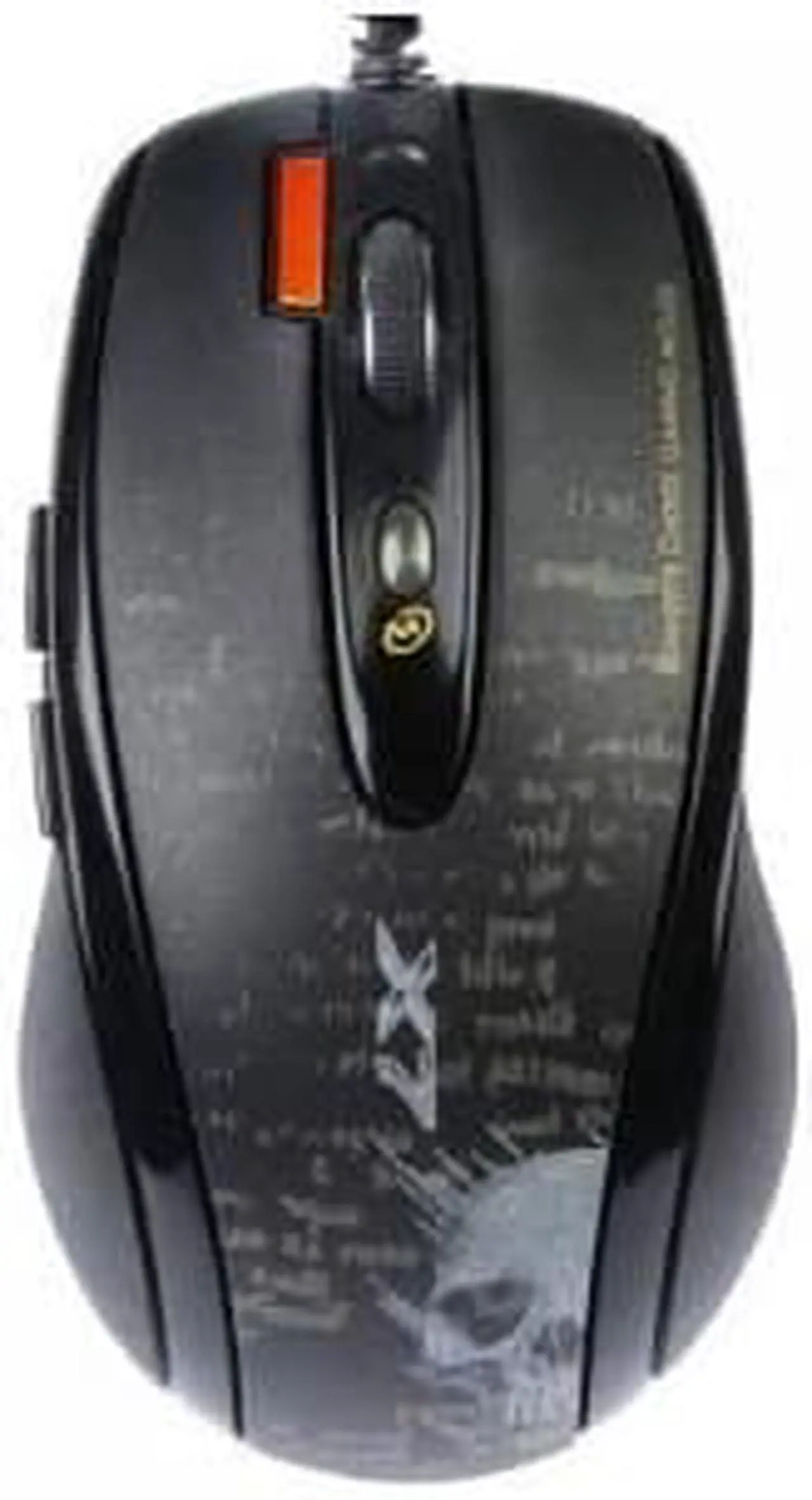 Alt view image 5 of 5 - A4Tech X7 F5 V-Track Laser USB Gaming Mouse - Black