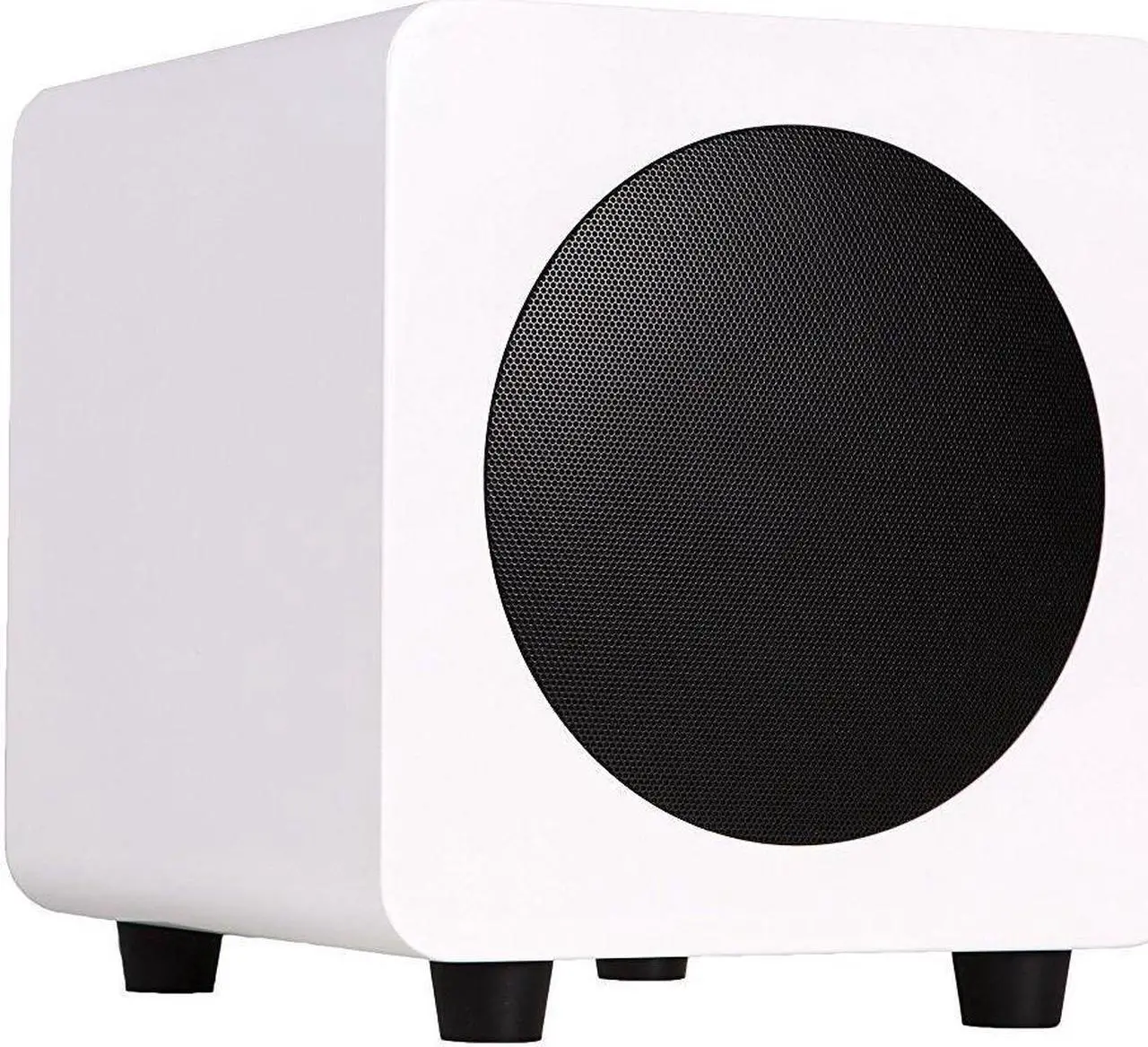 Alt view image 6 of 11 - Kanto SUB6 6-inch Powered Subwoofer, Gloss White