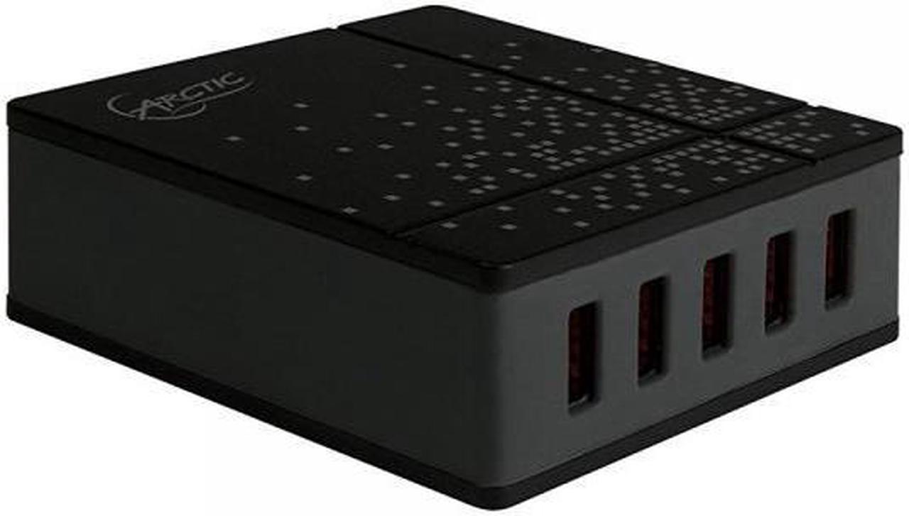Main image of ARCTIC Smart Charger 8000 - 40 Watt 5-Port USB Desktop Fast Charger with Smart Charging Technology – Compact and Small High Speed Charger for Apple iPhone, iPad, Samsung Galaxy S6, LG, ZTE, HTC and
