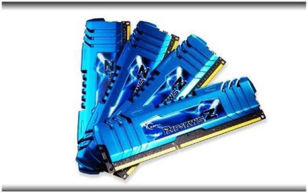 G.SKILL Ripjaws Z Series 32GB (4 x 8GB) 240-Pin DDR3 SDRAM 2400 (PC3 19200) Desktop Memory Model F3-2400C11Q-32GZM