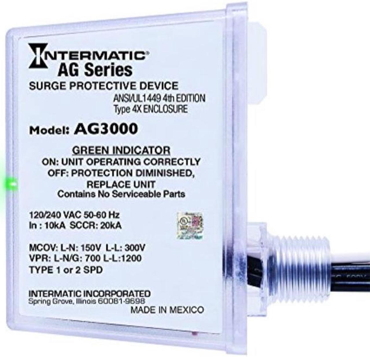Main image of intermatic ag3000 surge protector